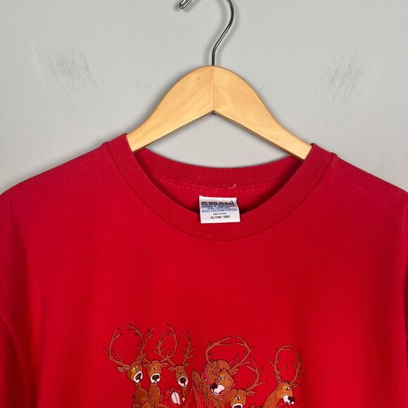 Gildan Heavy Weight Vintage Christmas Shirt I Said The Schmitt House Men's Sz XL - Picture 3 of 8